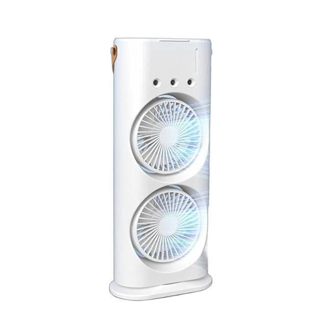 Double-Ended Spray Mist Fan – Portable Multi-Function Cooling Fan with Water Mist Spray (Assorted Colors)
