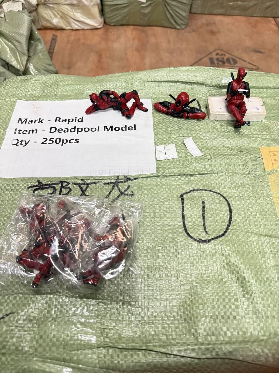Deadpool Action Figure | Collectible Desk & Dashboard Toy (Fan Art Edition)