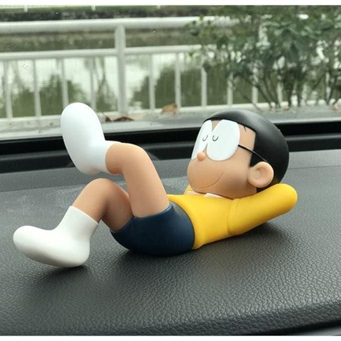 Nobita Car Dashboard Bobblehead | Cute Cartoon Decoration (PVC, 6.5 inch)