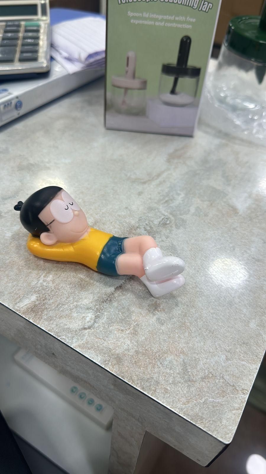Nobita Car Dashboard Bobblehead | Cute Cartoon Decoration (PVC, 6.5 inch)