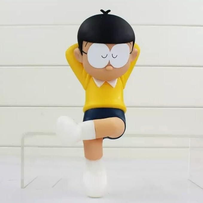 Nobita Car Dashboard Bobblehead | Cute Cartoon Decoration (PVC, 6.5 inch)