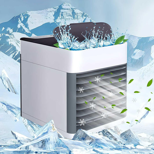 Mini Air Conditioner Air Cooler – Portable & Compact Personal Cooling Fan (Multicolor)
