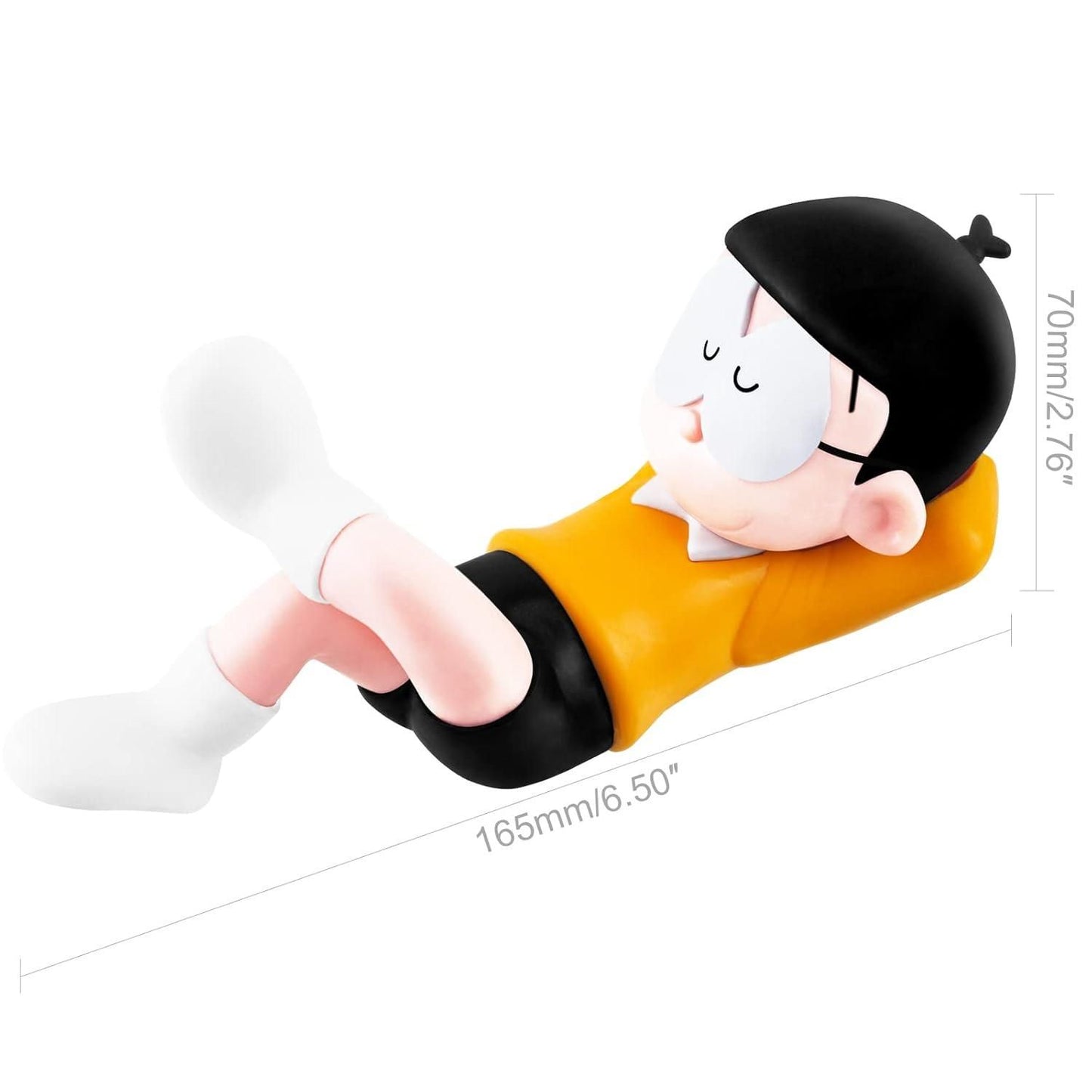 Nobita Car Dashboard Bobblehead | Cute Cartoon Decoration (PVC, 6.5 inch)