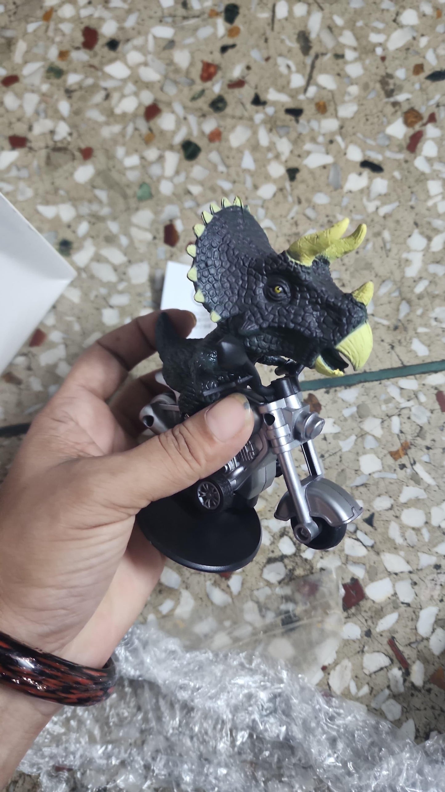 360° Rotating Dino Toy – Light, Sound & Action (Multicolor | 1 Pc)