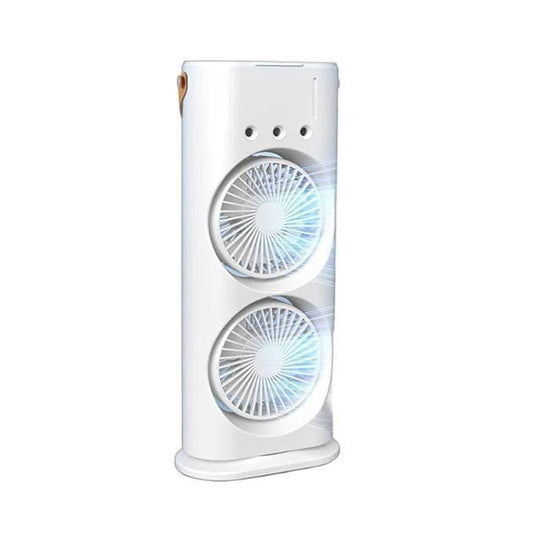 Double-Ended Spray Mist Fan – Portable Multi-Function Cooling Fan with Water Mist Spray (Assorted Colors)