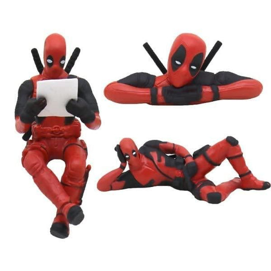 Deadpool Action Figure | Collectible Desk & Dashboard Toy (Fan Art Edition)